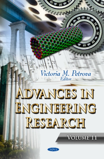 Book cover of: Advances in Engineering Research. By: Victoria M. Petrova