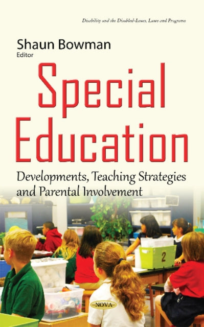 Book cover of: Special Education. By: Shaun Bowman
