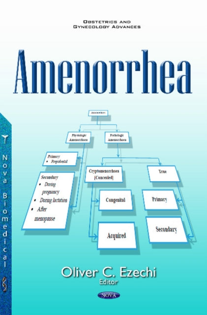 Book cover of: Amenorrhea. By: Oliver C. Ezechi