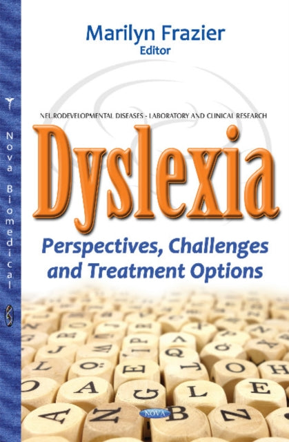 Book cover of: Dyslexia. By: Marilyn Frazier
