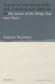 Book cover of: Names of the Things That Were There. By: Antonio Skármeta