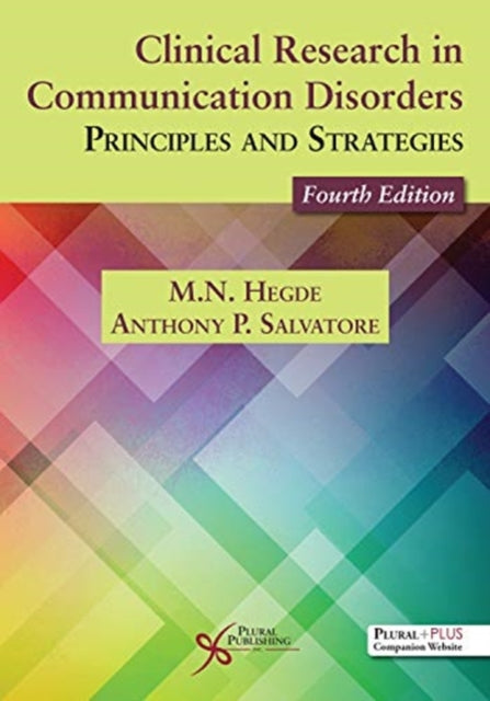 Book cover of: Clinical Research in Communication Disorders. By: M. N. Hegde