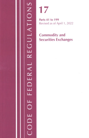Code of Federal Regulations, Title 17 Commodity and Securities Exchanges 41-199 2022