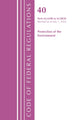 Book cover of: Code of Federal Regulations, Title 40 Protection of the Environment 63.6580-63.8830, Revised as of July 1, 2022. By: Office Of The Federal Register (U.S.)