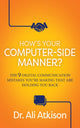 Book cover of: How's Your Computer-side Manner?