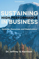 Book cover of: Sustaining High Performance in Business