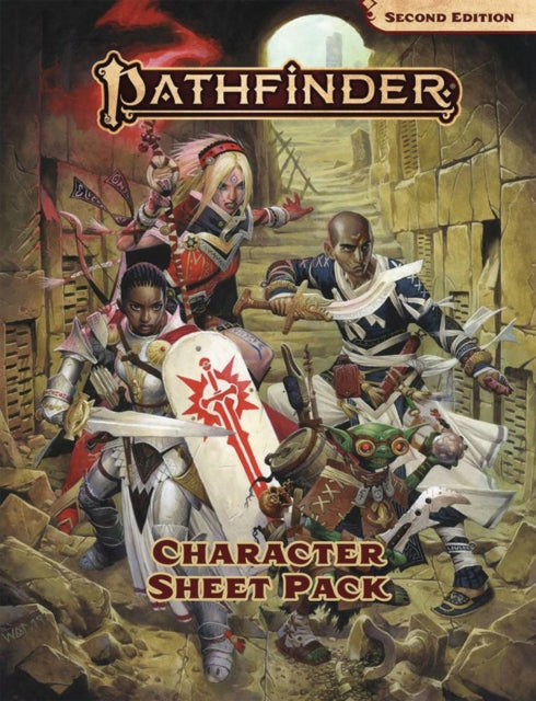 Book cover of: Pathfinder Character Sheet Pack (P2)