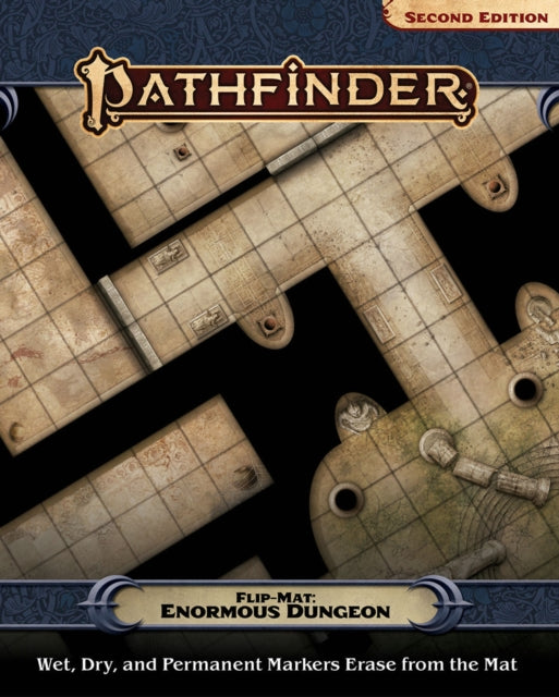 Book cover of: Pathfinder Flip-Mat: Enormous Dungeon