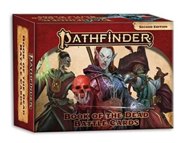 Book cover of: Pathfinder RPG: Book of the Dead Battle Cards (P2)