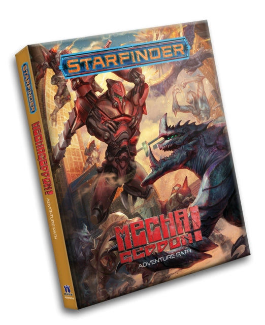 Book cover of: Starfinder RPG: Mechageddon! Adventure Path. By: Paizo Staff