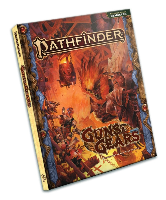Book cover of: Pathfinder RPG Guns & Gears (Remastered) (P2). By: Logan Bonner