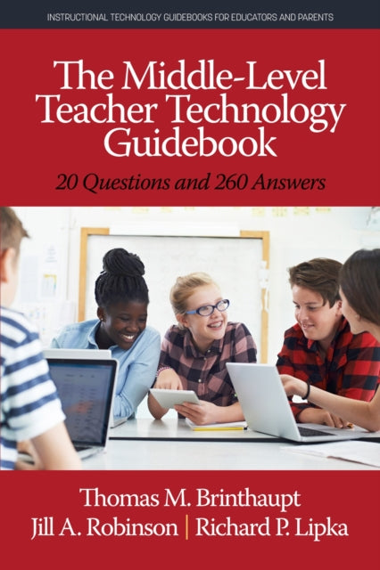 Book cover of: Middle-Level Teacher Technology Guidebook. By: Thomas M. Brinthaupt