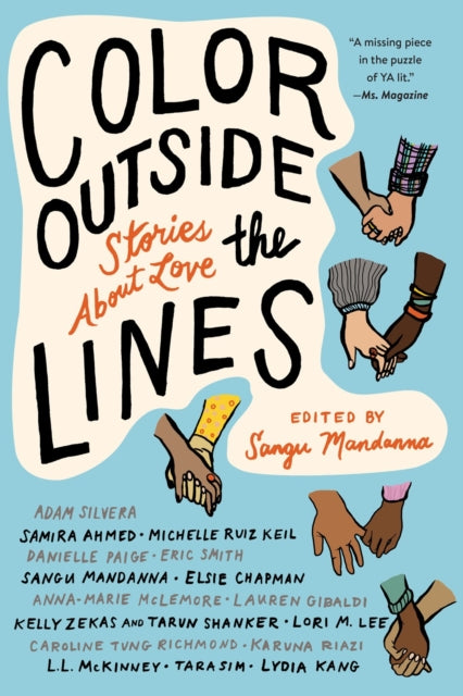 Book cover of: Color Outside the Lines. By: Samira Ahmed