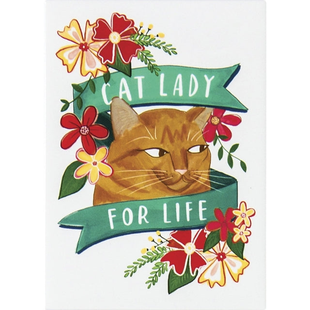 Book cover of: Em & Friends Cat Lady Magnet