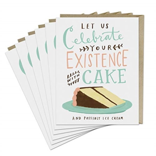 Book cover of: 6-Pack Em & Friends Celebrate With Cake Card