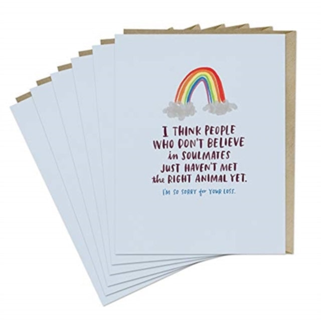 Book cover of: 6-Pack Em & Friends Pet Soulmate Card