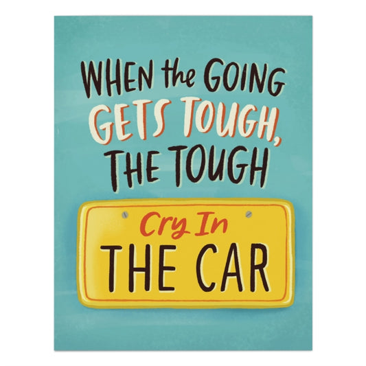 Book cover of: 6-Pack Em & Friends Cry In The Car Empathy Card