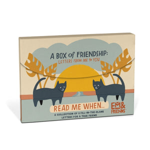 Em & Friends A Box of Friendship Fill in the Love Read Me When