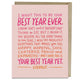 Book cover of: 6 Pack Em & Friends Best Year Ever Card