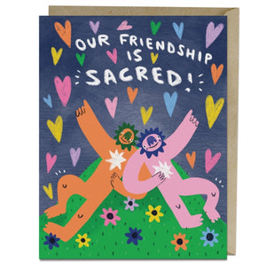 6 Pack Barry Lee for Em & Friends Friendship is Sacred Friendship Card