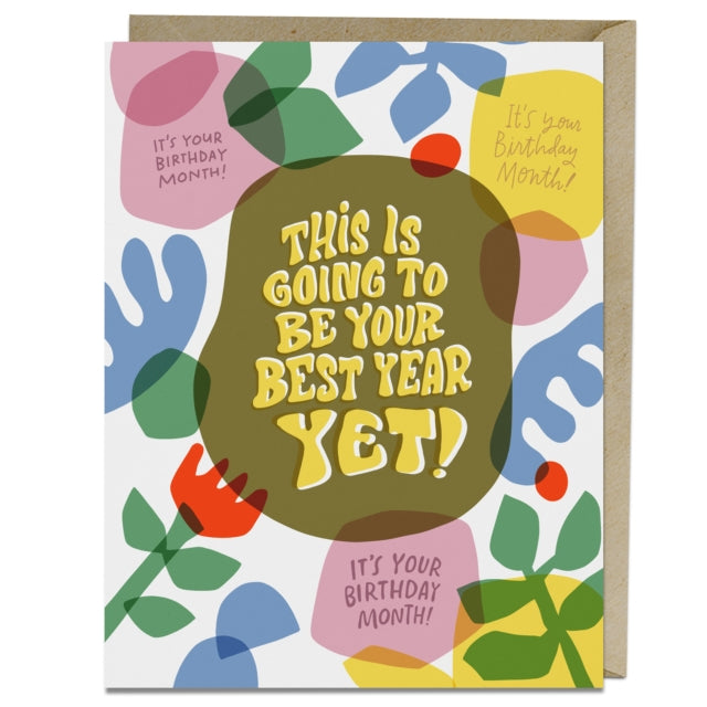 Book cover of: 6-Pack Em & Friends Best Year Yet Card