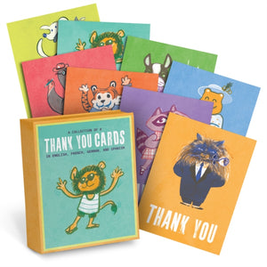 Em & Friends Thank You Around the World, Box of 8 Assorted