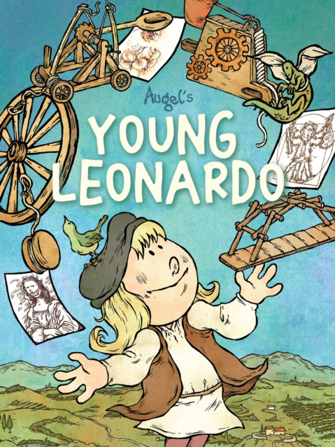 Book cover of: Young Leonardo. By: William Augel