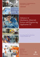 Book cover of: Advances in Machinery, Materials Science and Engineering Application IX