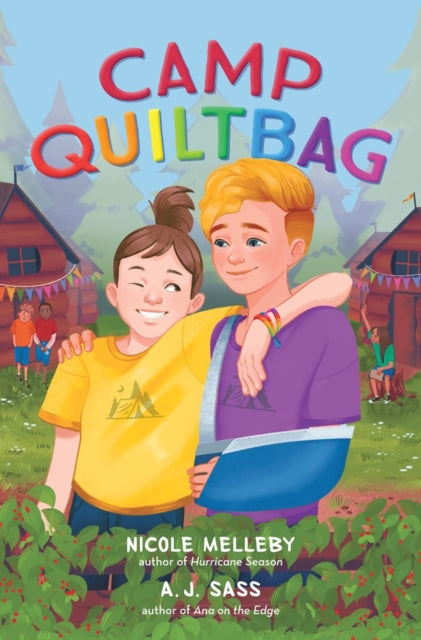 Book cover of: Camp QUILTBAG. By: Nicole Melleby