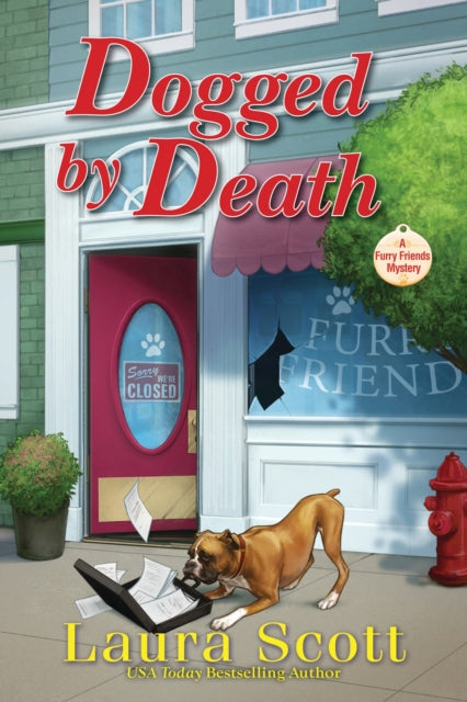 Book cover of: Dogged by Death. By: Laura Scott