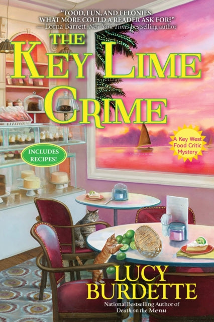 Book cover of: Key Lime Crime. By: Lucy Burdette
