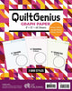 Book cover of: QuiltGenius Graph Paper