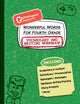 Book cover of: Wonderful Words for Fourth Grade Vocabulary and Writing Workbook. By: Grammaropolis
