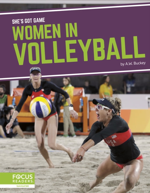 Book cover of: Women in Volleyball. By: A. W. Buckey