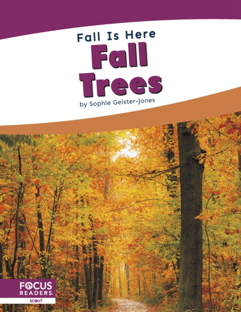 Book cover of: Fall Trees. By: Sophie Geister-Jones