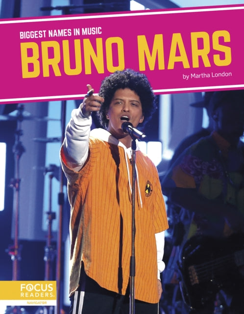 Book cover of: Bruno Mars. By: Martha London