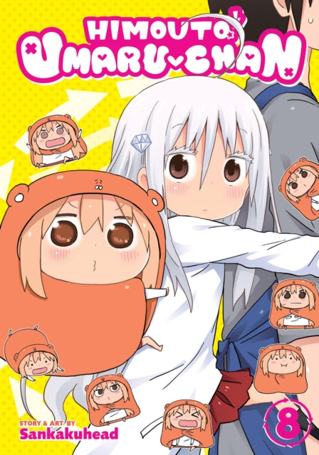Book cover of: Himouto! Umaru-chan Vol. 8. By: Sankakuhead