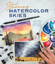 Book cover of: Stunning Watercolor Skies. By: Rachael Mae Moyles