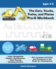 Book cover of: Cars, Trucks, Trains, and Planes Pre-K Workbook. By: Celeste Meiergerd