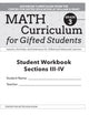 Book cover of: Math Curriculum for Gifted Students. By: Margaret Patti