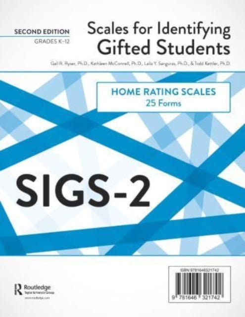 Book cover of: Scales for Identifying Gifted Students (SIGS-2)