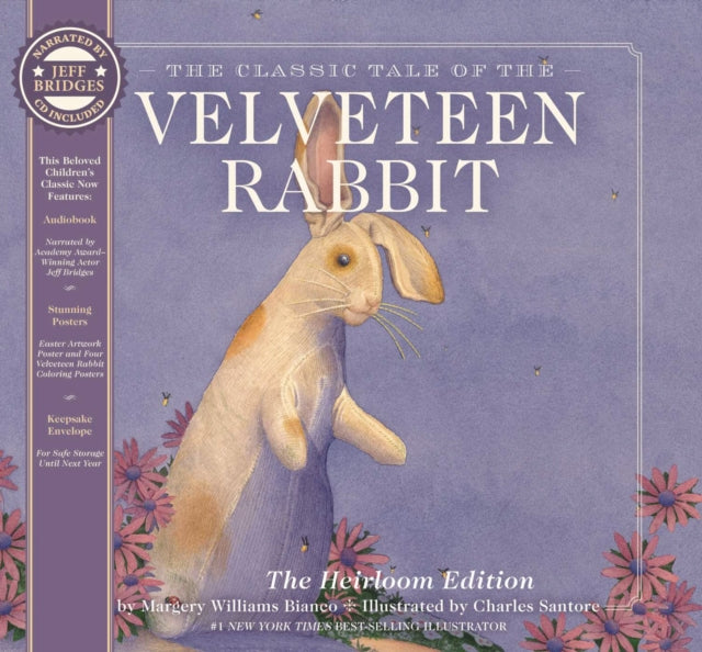 Book cover of: Velveteen Rabbit Heirloom Edition. By: Charles Santore