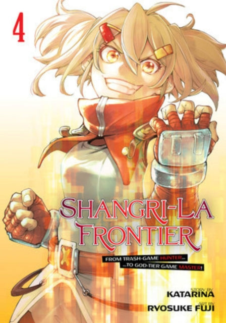 Book cover of: Shangri-La Frontier 4. By: 不二涼介