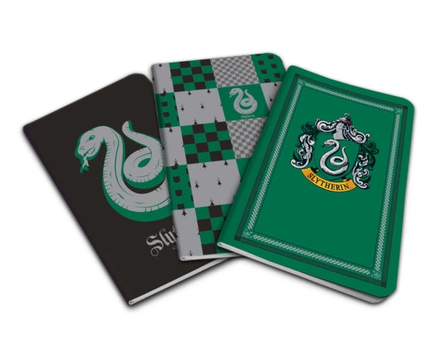 Book cover of: Harry Potter: Slytherin Pocket Notebook Collection