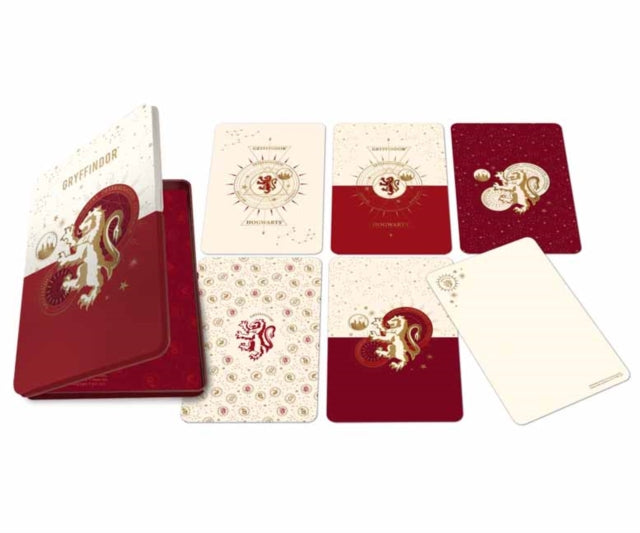 Book cover of: Harry Potter: Gryffindor Constellation Postcard Tin Set