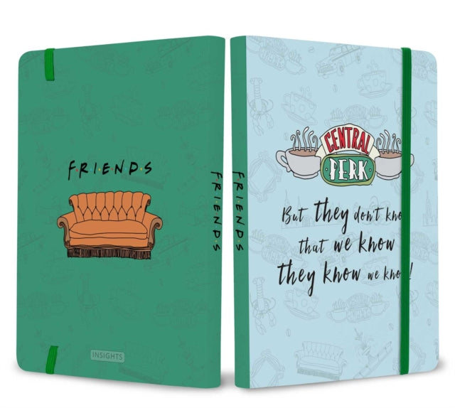 Book cover of: Friends: Central Perk Softcover Notebook