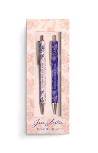 Book cover of: Jane Austen: Floral Pencil and Pen Set