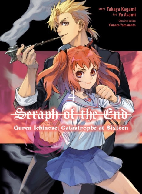 Book cover of: Seraph of the End: Guren Ichinose: Catastrophe at Sixteen (manga) 4. By: Yo Asami
