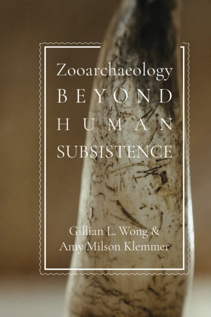 Book cover of: Zooarchaeology Beyond Human Subsistence. By: Gillian L. Wong