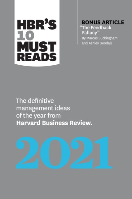 Book cover of: HBR's 10 Must Reads 2021. By: Harvard Business Review
